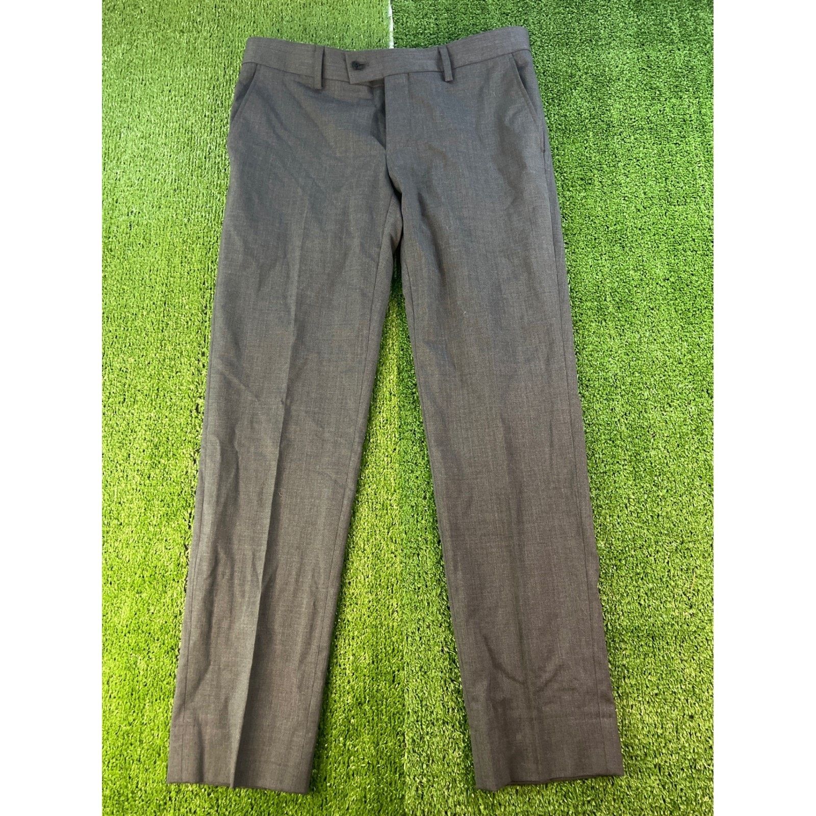 Other Pour Homme Men's Classic Grey Dress Pants 36 Size US 36 / EU 52 - 1 Thumbnail