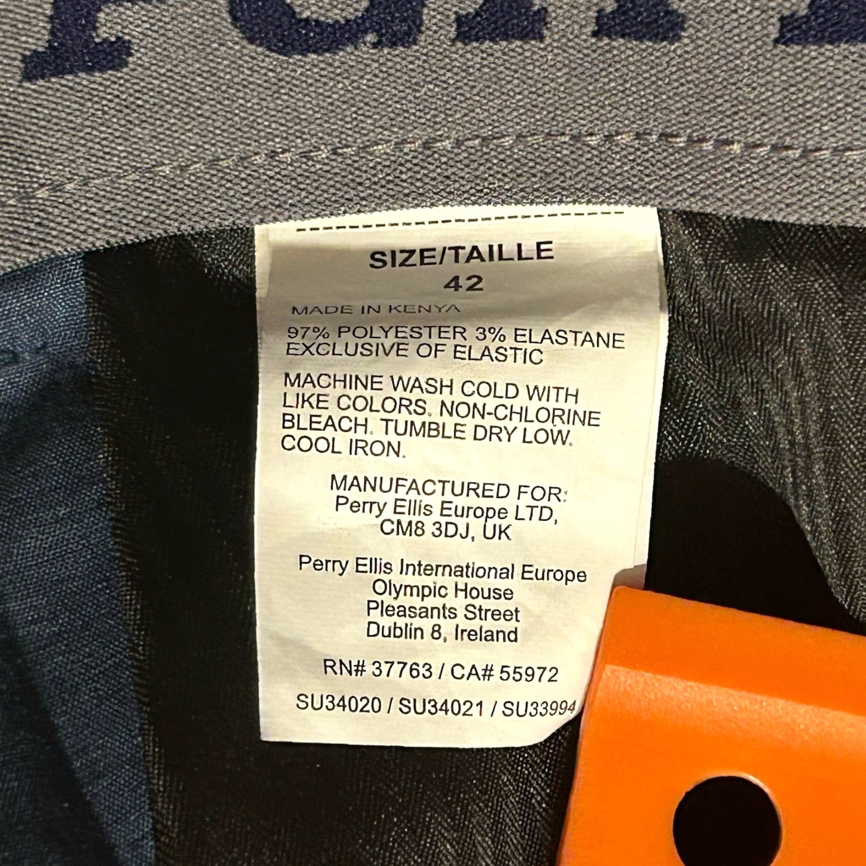 PGA Tour PGA TOUR Golf Shorts Men 42 Chino Inseam 10" Blue Gray Preppy Pocket Zipper Button Casual Vintage: No Size US 42 / EU 58 - 7 Thumbnail