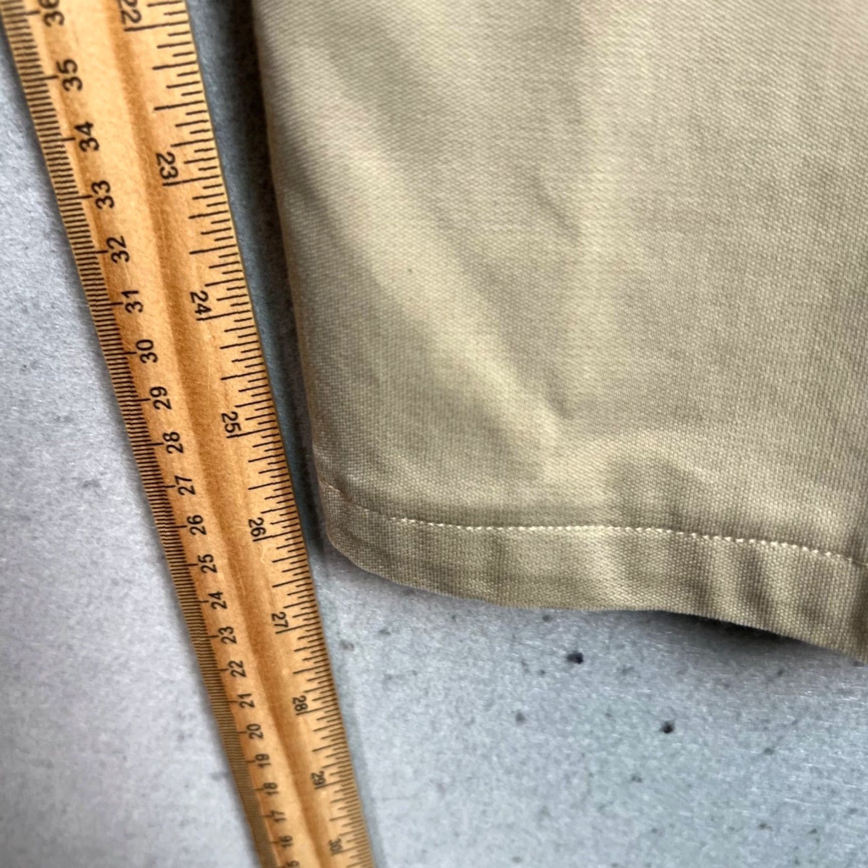 Nike Nike SB Mens Pants Crop Slim Fit Cotton Blend Khaki 32 Inseam 26 Tapered Cropped Stretch Logo Size US 32 / EU 48 - 7 Thumbnail