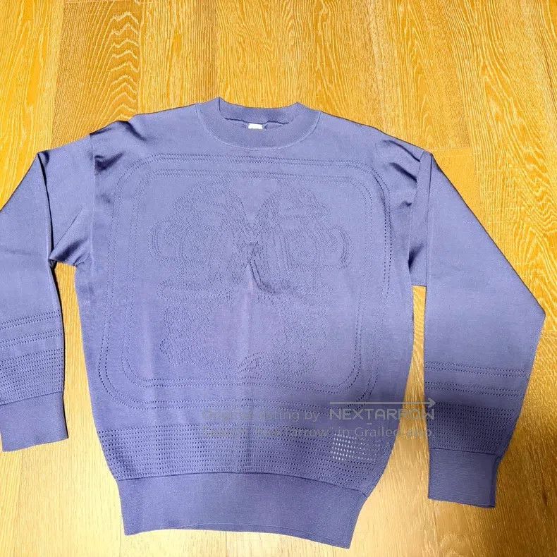 Hermes Hermes Knitted short-sleeved shirt Size XS / US 0-2 / IT 36-38 - 1 Thumbnail