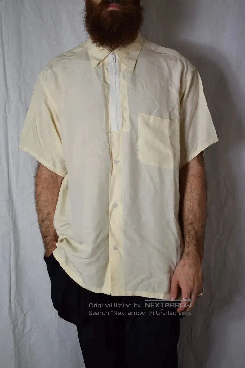 Yohji Yamamoto Yohji Yamamoto 18ss Reversible Silk Shirt Size US M / EU 48-50 / 2 - 4 Thumbnail