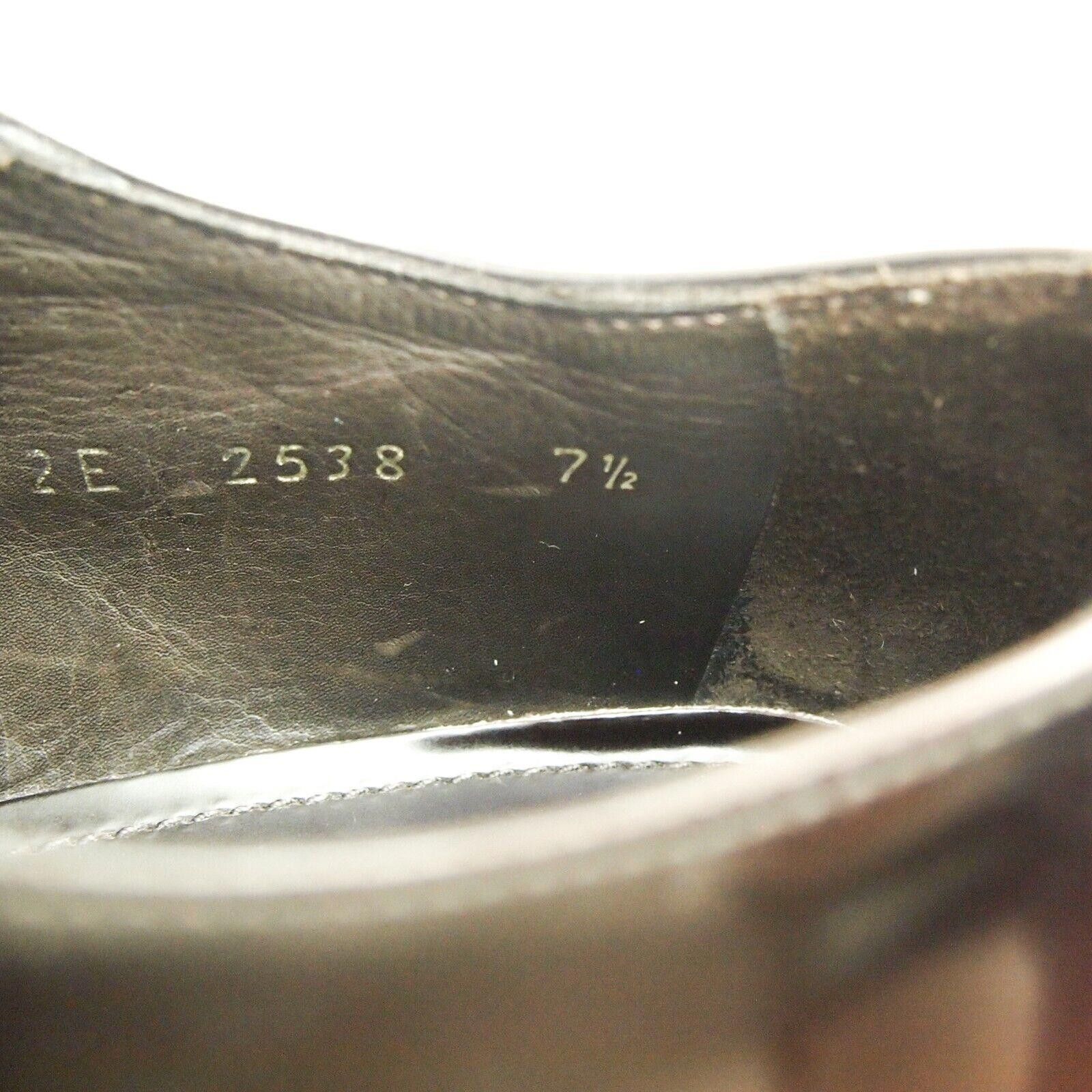 Prada Prada Oxfords Brown Leather Mens Size EU 41.5 US 8.5 Size US 8.5 / EU 41-42 - 9 Thumbnail