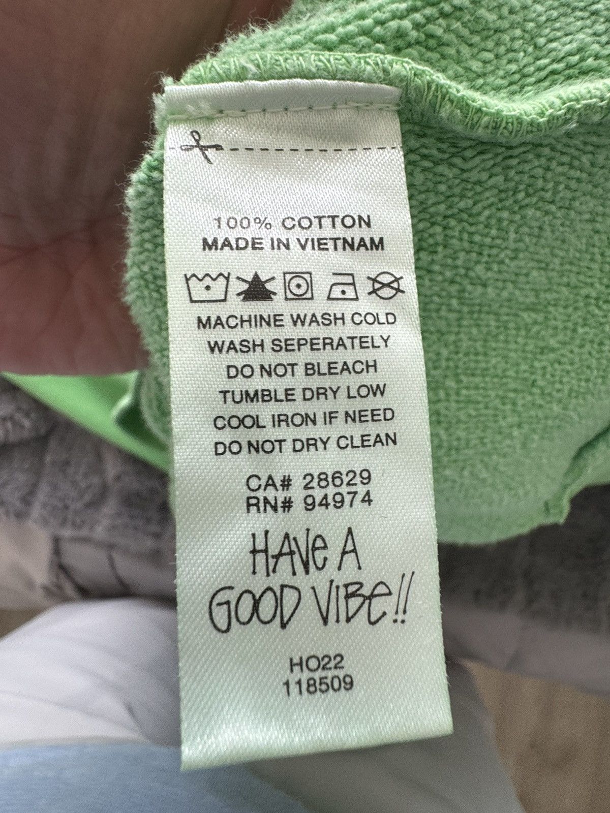 Stussy GREEN STUSSY HOODIE Size US XL / EU 56 / 4 - 3 Thumbnail