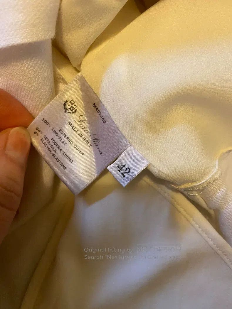 Loro Piana Loro Piana Linen Dress Size S / US 4 / IT 40 - 8 Thumbnail