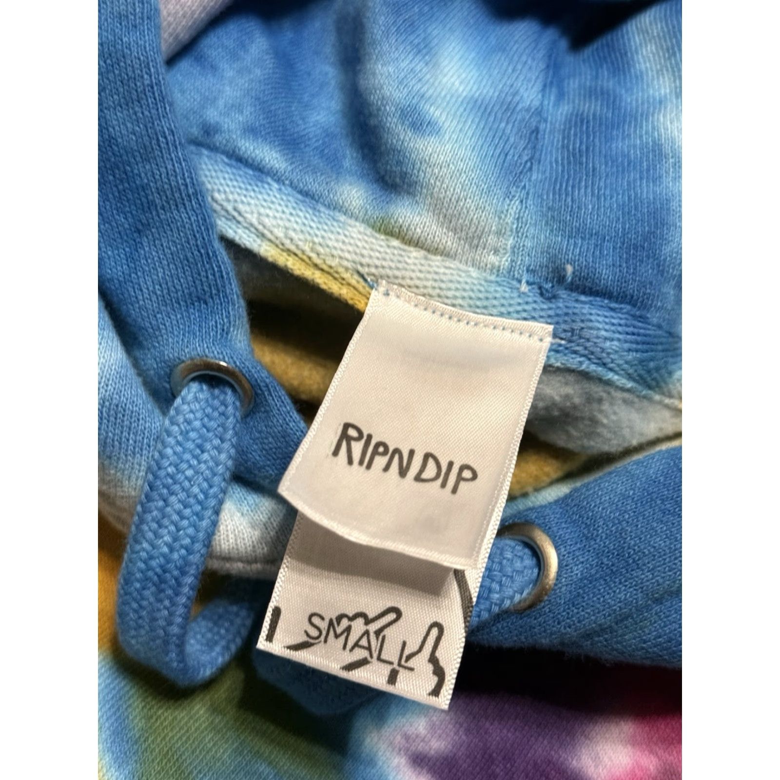 RIPNDIP RIPNDIP Eminerm Tie-Dye Hoodie Sweatshirt Cats/Candies Adult Oversized SMALL Size US S / EU 44-46 / 1 - 3 Thumbnail