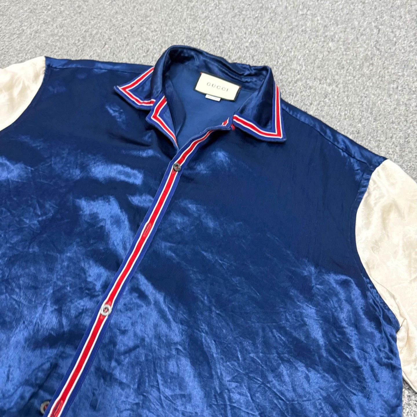 Gucci Gucci Double G Star Embroidered SS Shirt 54 Size US L / EU 52-54 / 3 - 3 Thumbnail