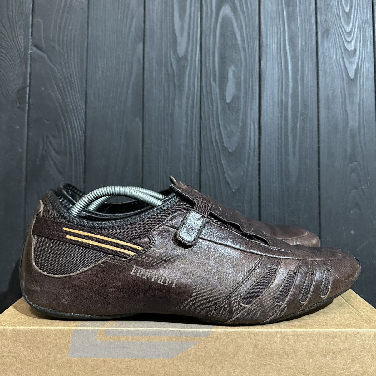 Puma Vintage Puma Ferrari Leather Sneakers Size 11.5us 45eu29.5cm Size US 11.5 / EU 44-45 - 1 Thumbnail