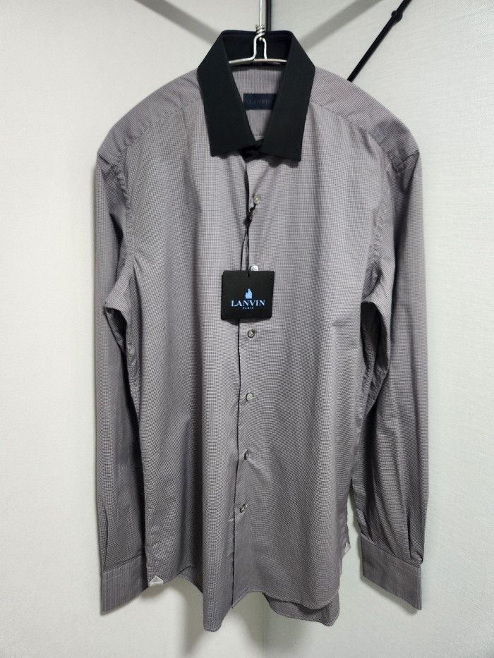 Lanvin LANVIN CONTRAST COLLAR SHIRT Size US S / EU 44-46 / 1 - 1 Thumbnail