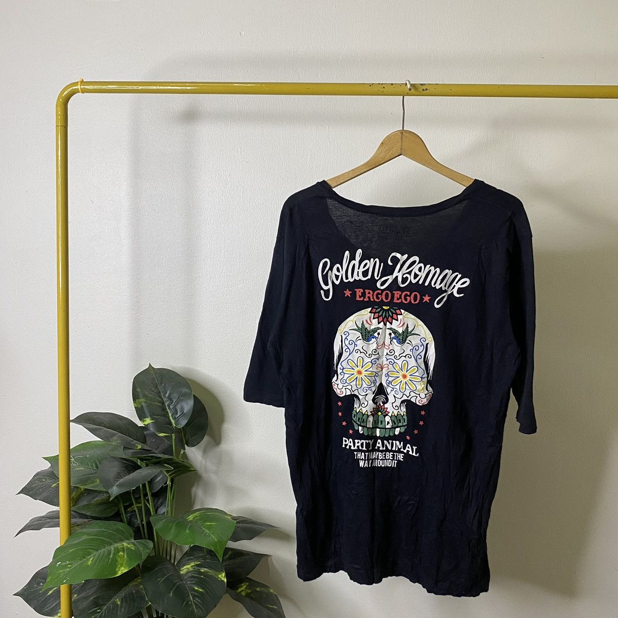 If Six Was Nine Stooge & Co Skulls Ifsixwasnine Cyber Gothic Punk Tee Size US L / EU 52-54 / 3 - 1 Thumbnail
