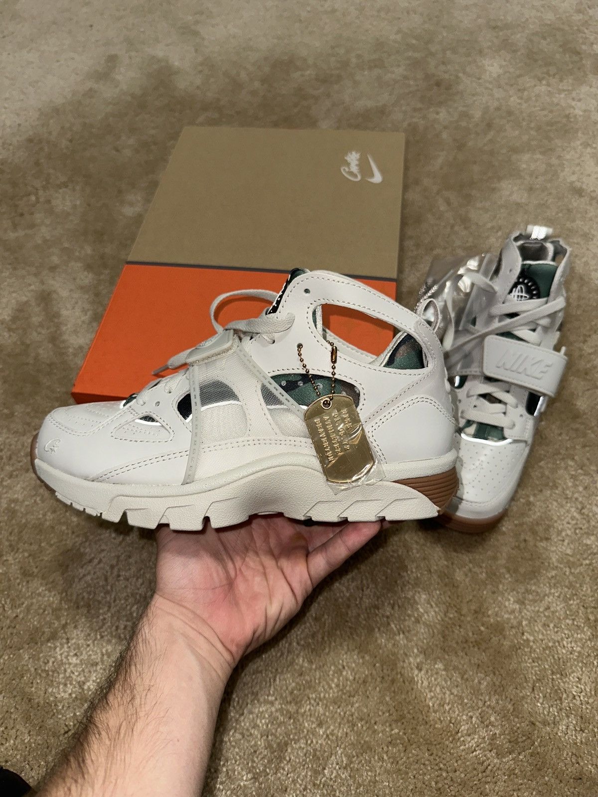Corteiz × Nike Nike Air Trainer Huarache SP Size US 6.5 / EU 39-40 - 1 Thumbnail