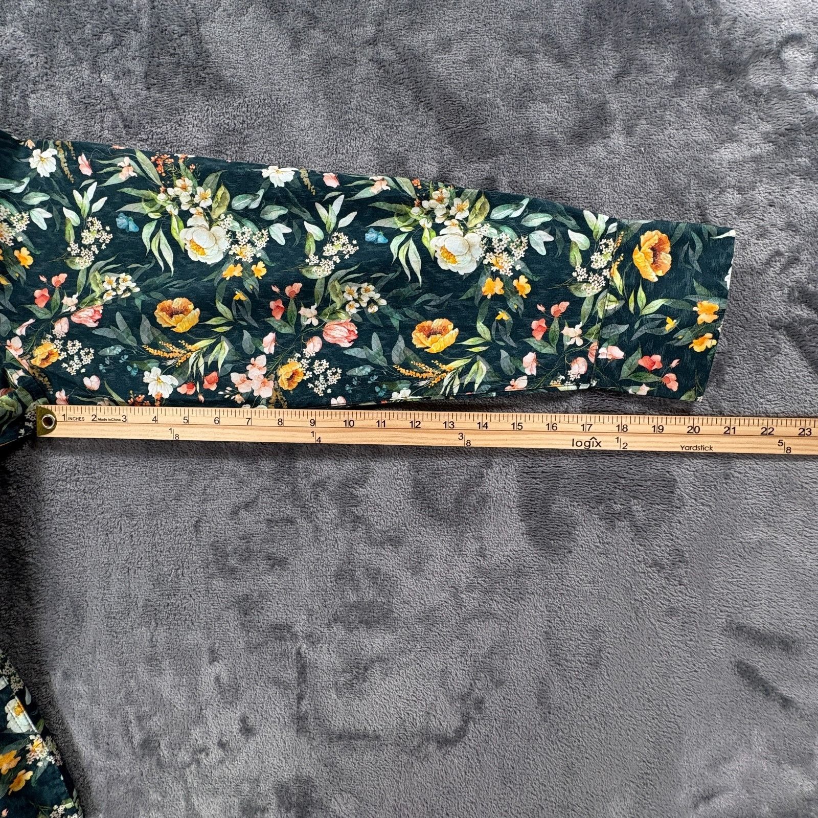 Robert Graham Robert Graham Gatlin Classic Fit Button Up Floral Dress Size US XXL / EU 58 / 5 - 10 Thumbnail