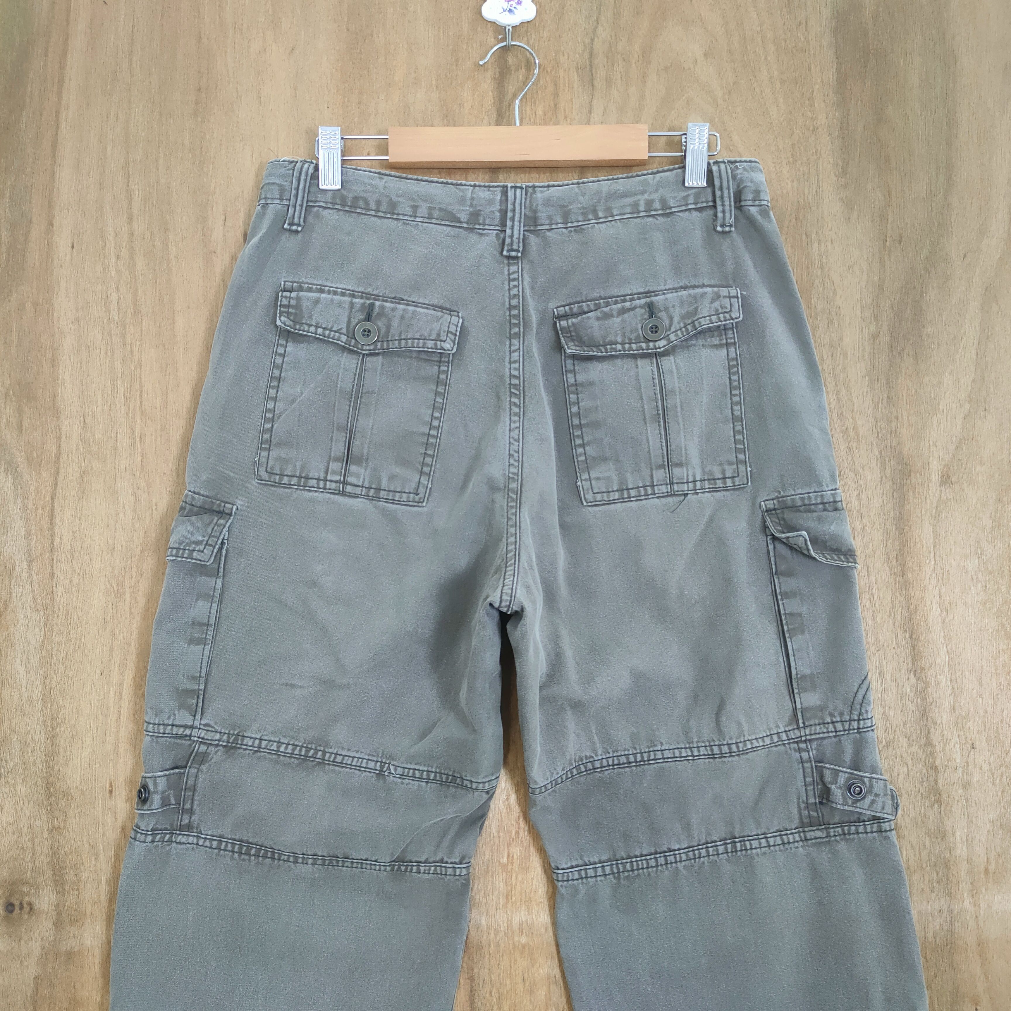 Abercrombie & Fitch 9 POCKET ABERCROMBIE BONDAGE CARGO PANTS Size US 30 / EU 46 - 7 Thumbnail