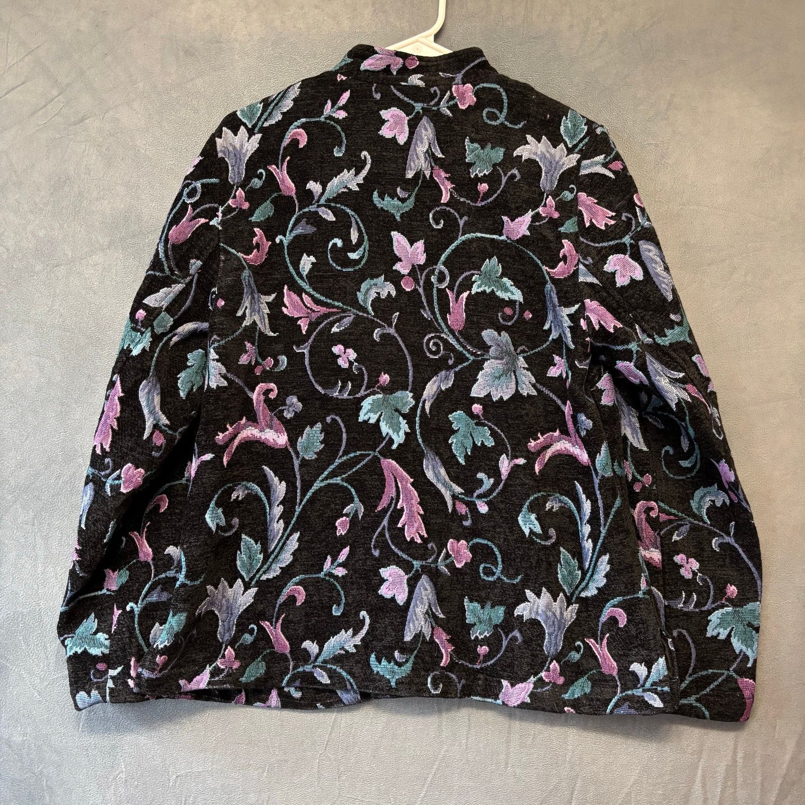 Other Appleseed's Tapestry Blazer Sz 12 Damask Floral Granny Size XL / US 12-14 / IT 48-50 - 2 Thumbnail