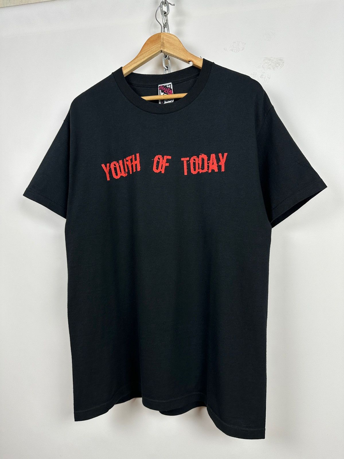 Band Tees Vintage Youth Of Today Break Down The Walls Band T-Shirt Size US L / EU 52-54 / 3 - 8 Thumbnail