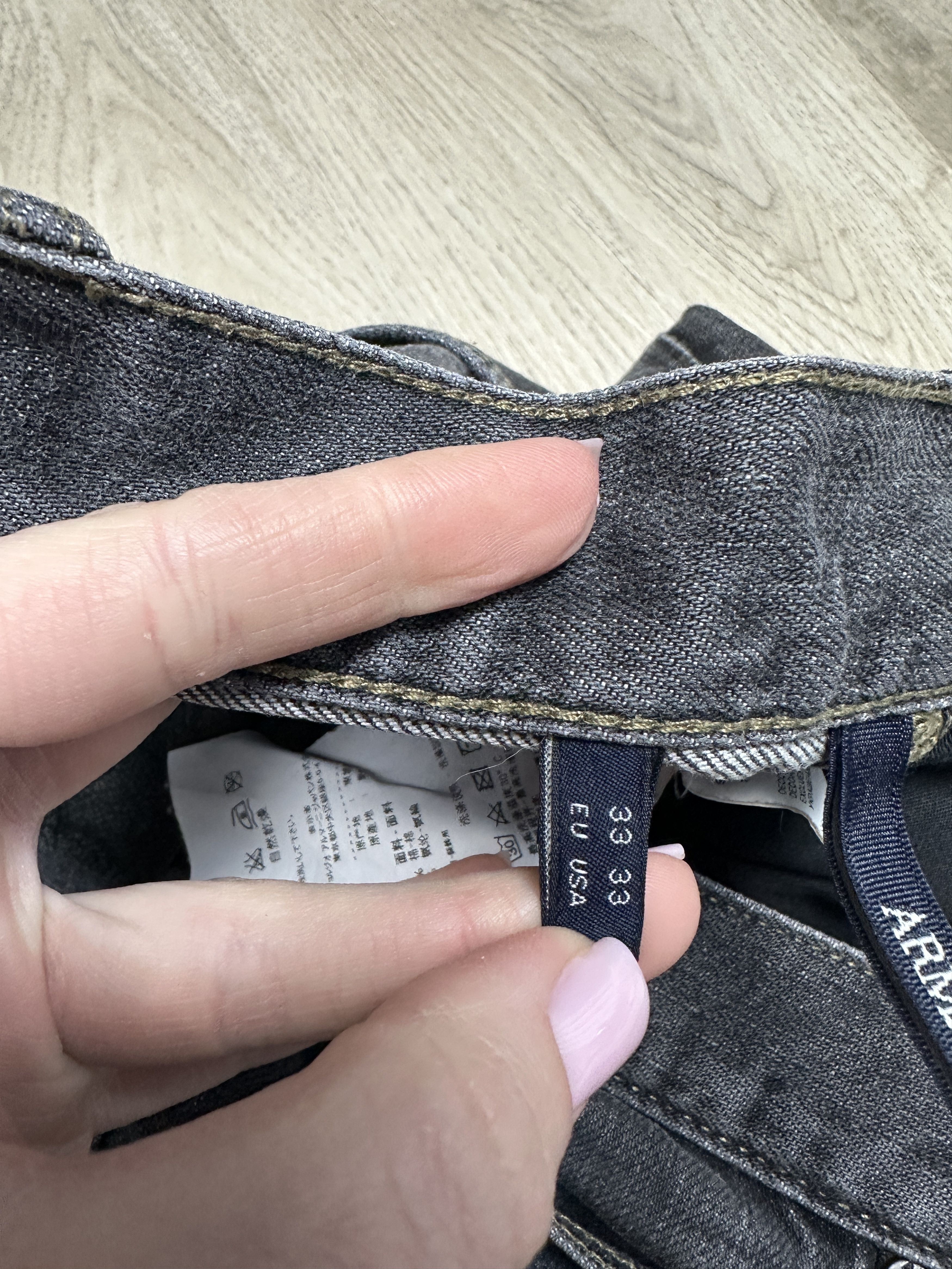 Armani Armani Jeans Vintage Mens Denim Pants Jeans Size US 33 - 7 Thumbnail