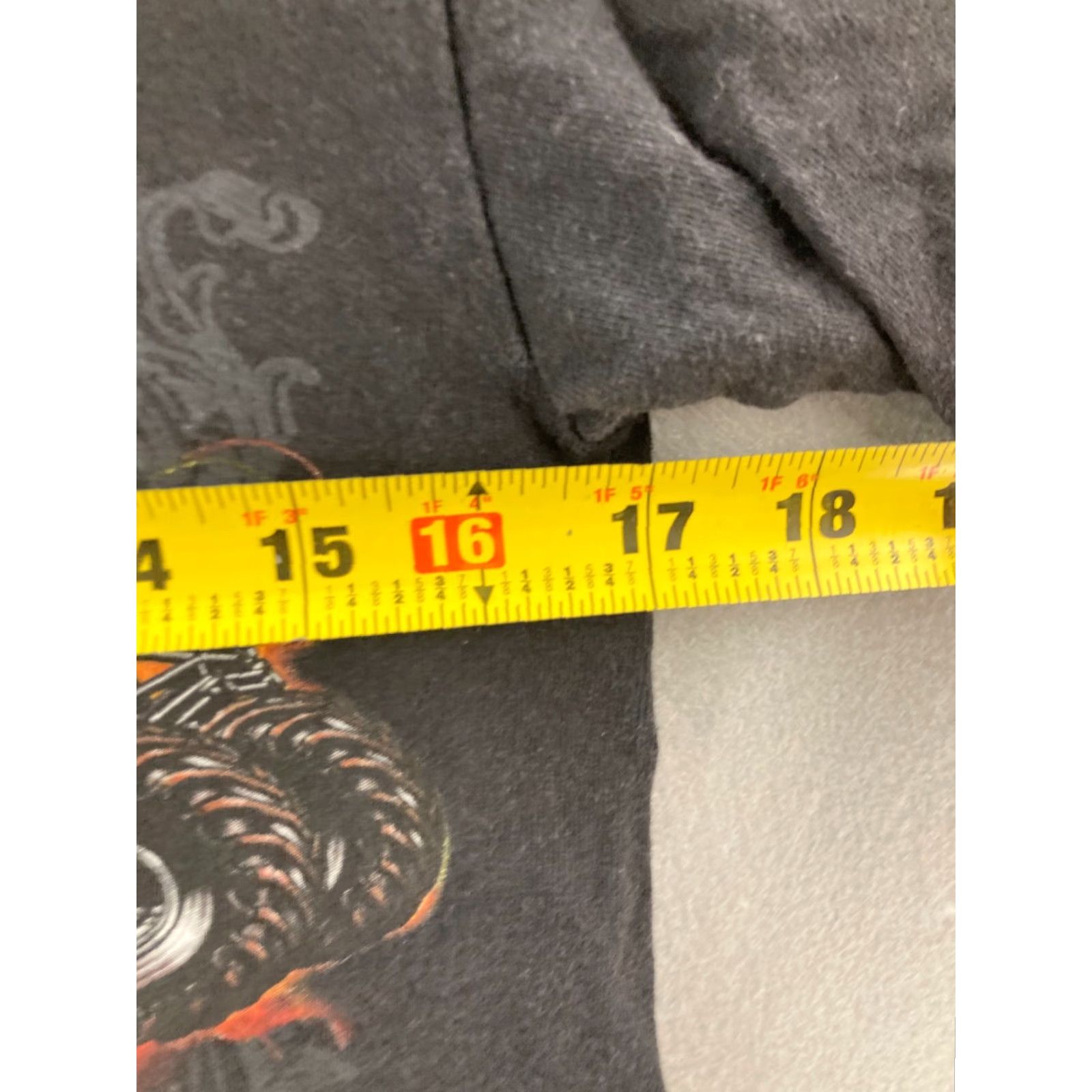 Vintage Monster Jam Path of Destruction Shirt Mens XS Black AOP Size US XS / EU 42 / 0 - 4 Thumbnail