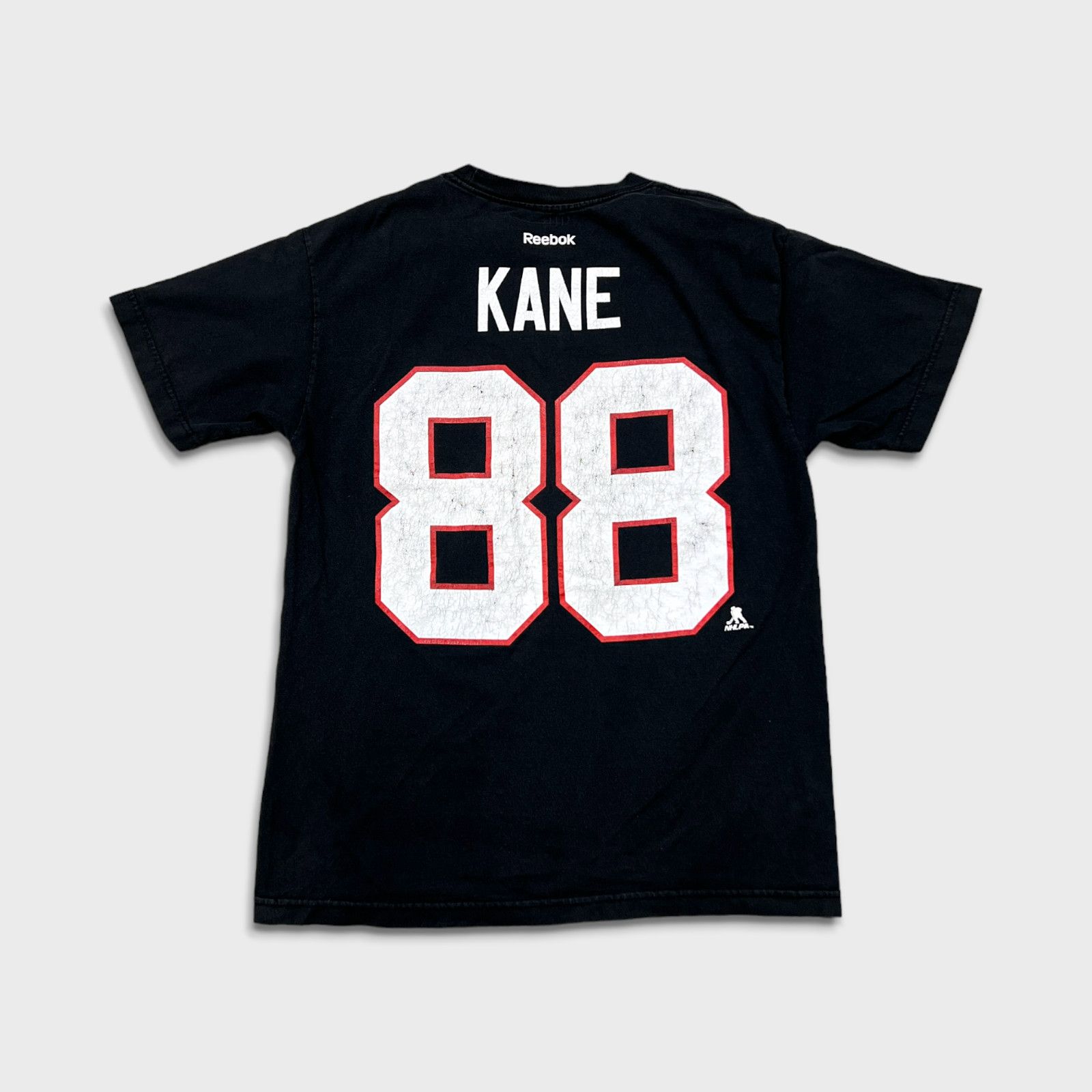 NHL × Reebok × Vintage Reebok Patrick Kane T Shirt Black Chicago Blackhawks NHL Tee Size US M / EU 48-50 / 2 - 3 Thumbnail