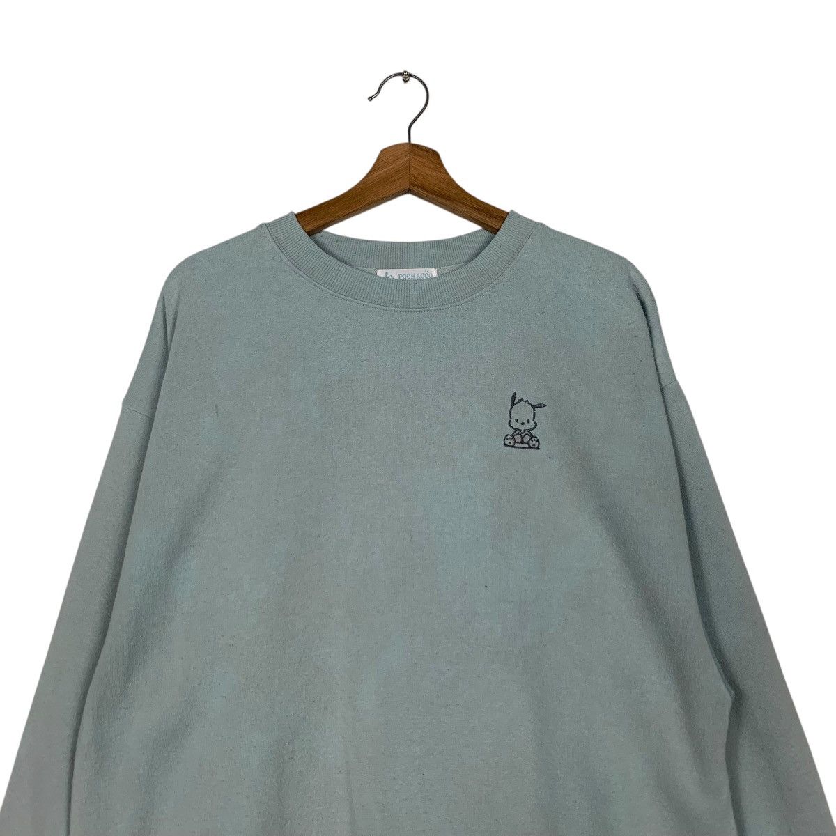 Japanese Brand POCHACCO Cartoon Graphic Crewneck Sweatshirt #2419-C108 Size US L / EU 52-54 / 3 - 4 Thumbnail