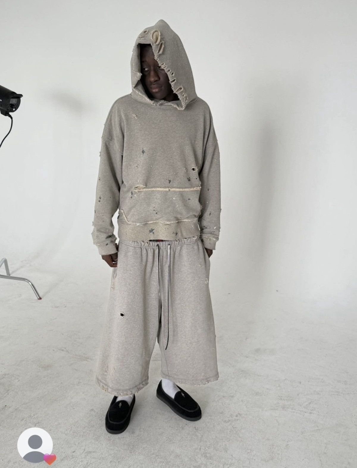 Other UNDS ‘Heather Grey 3G Thermal Lined Hoodie’ Size US L / EU 52-54 / 3 - 10 Thumbnail