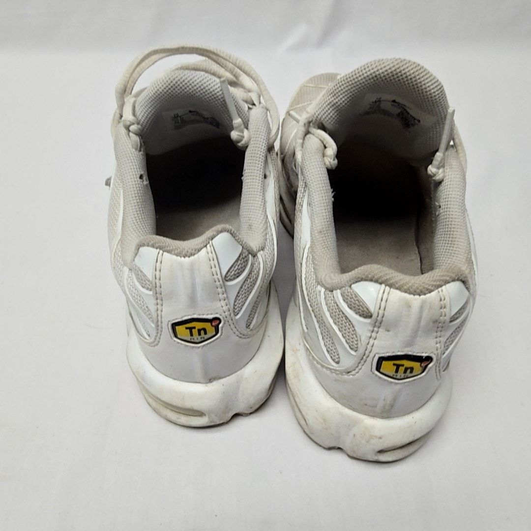 Nike Nike Air Max Plus Sneakers White Mesh Athletic Shoes US 10 Size US 10 / EU 43 - 4 Thumbnail