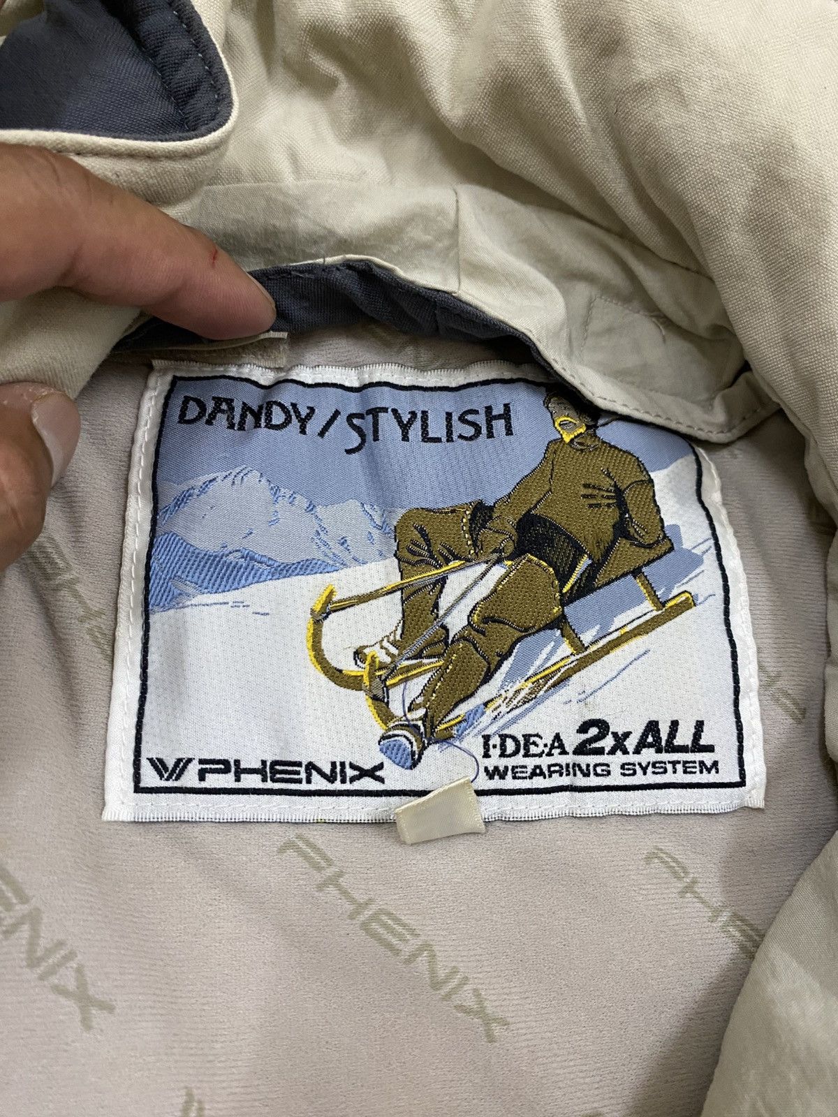 Japanese Brand Vtg Phenix Ski Jacket Bomber Size US L / EU 52-54 / 3 - 12 Thumbnail