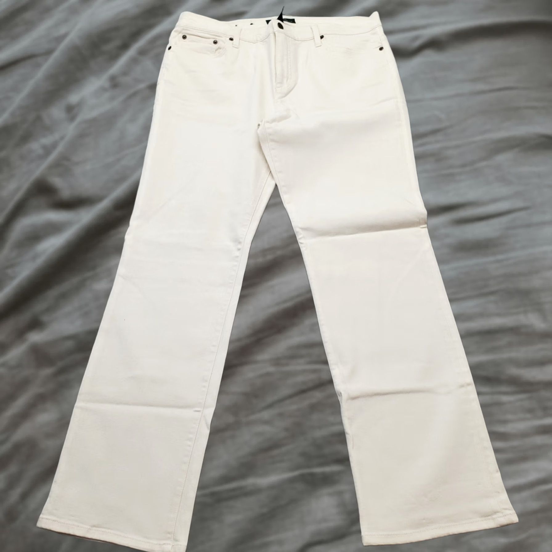 Ralph Lauren Lauren Ralph Lauren Jeans Womens 14 Tan Classic Fit Stretch Straight Leg Size 36" / US 14 / IT 50 - 1 Thumbnail