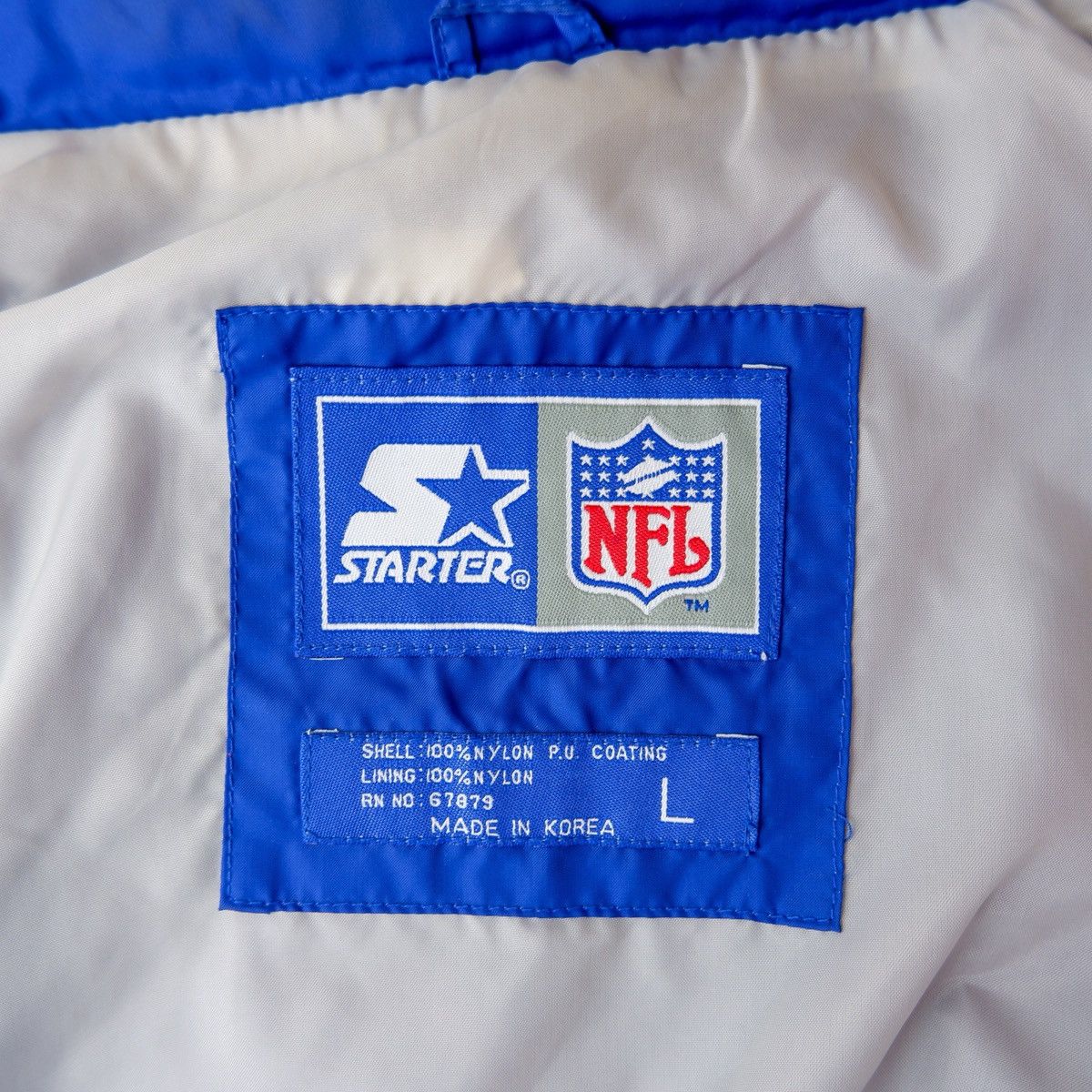 Starter Vintage 1990's Dallas Cowboys Starter Jacket Size US L / EU 52-54 / 3 - 8 Thumbnail