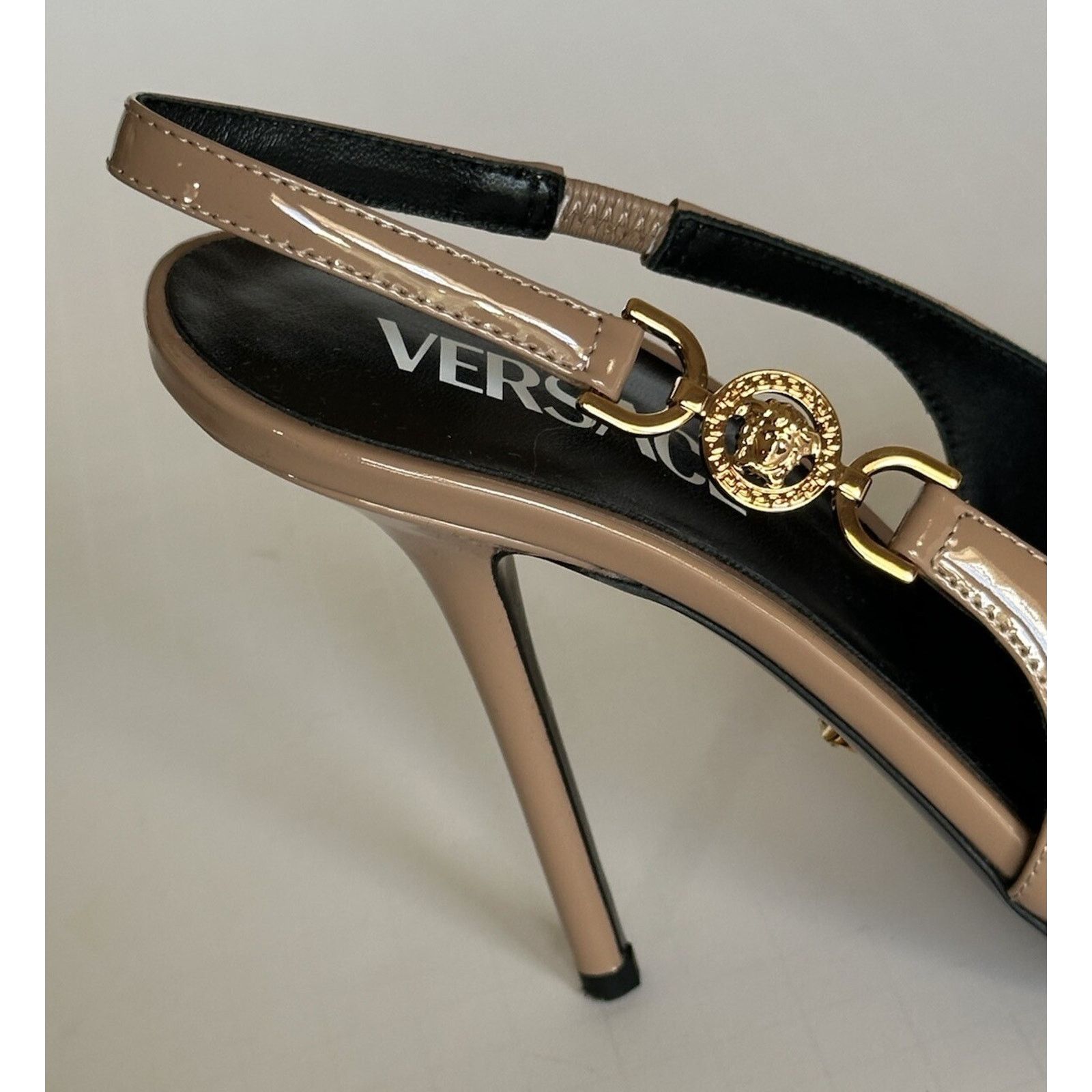 Versace Versace Sling Back Leather Pump Shoes Blush 9.5 US 1012127 Size US 9.5 / IT 39.5 - 8 Thumbnail