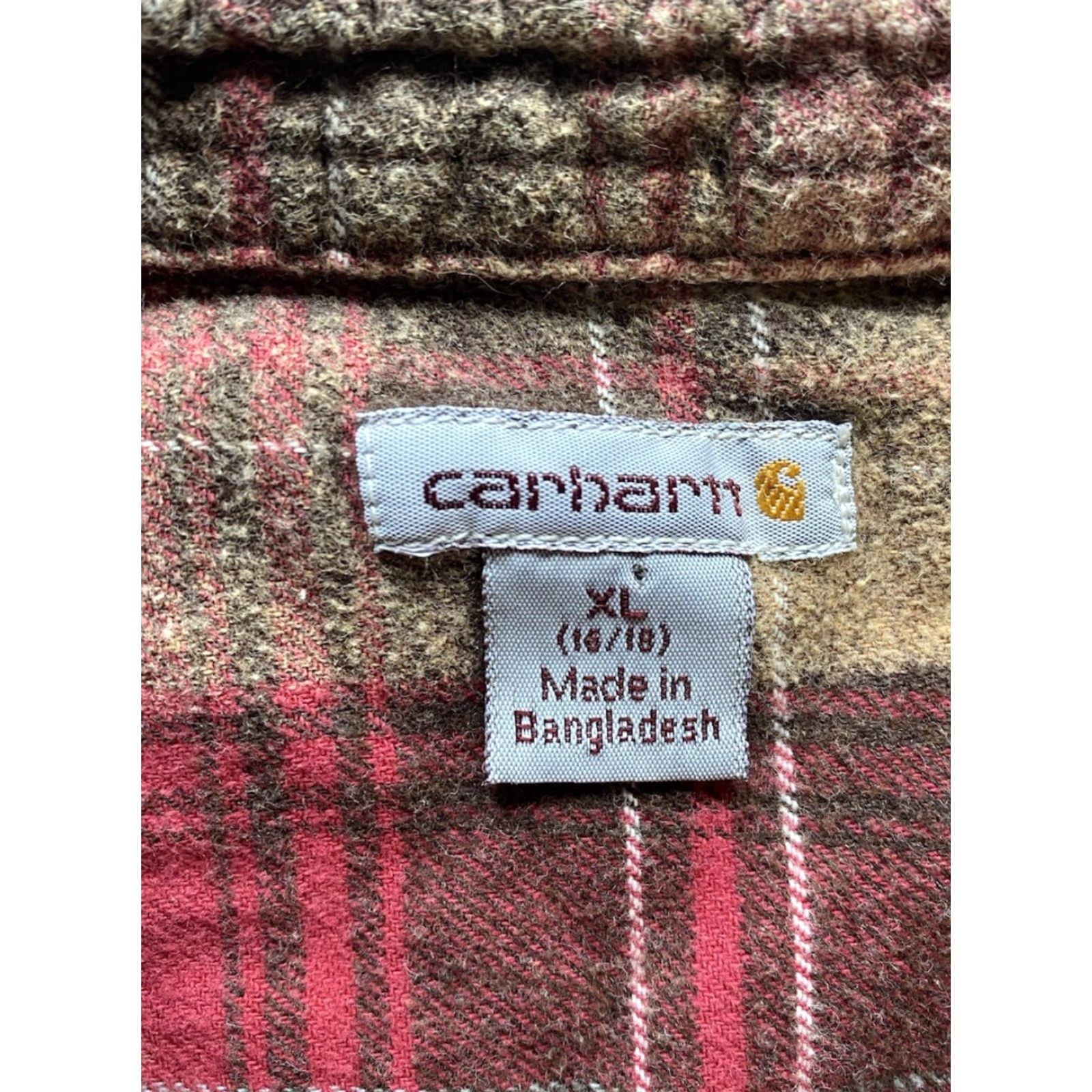 Carhartt Carhartt Shirt Women’s Flannel Button-Up XL 16/18 Christmas Santa Holiday Multicolor Size XL / US 12-14 / IT 48-50 - 3 Thumbnail