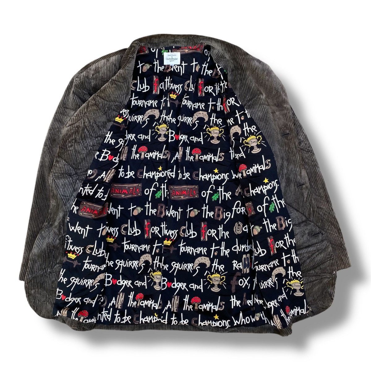 Jean Charles De Castelbajac Vintage Jean Charles de Castelbajac Sport Corduroy Jacket. Size US L / EU 52-54 / 3 - 7 Thumbnail