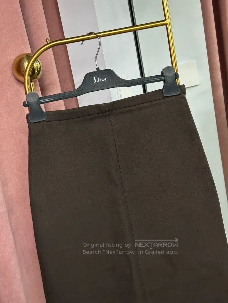 The Row The Row size 0 Brown slit skirt Size 25" / US 0 / IT 36 - 2 Thumbnail