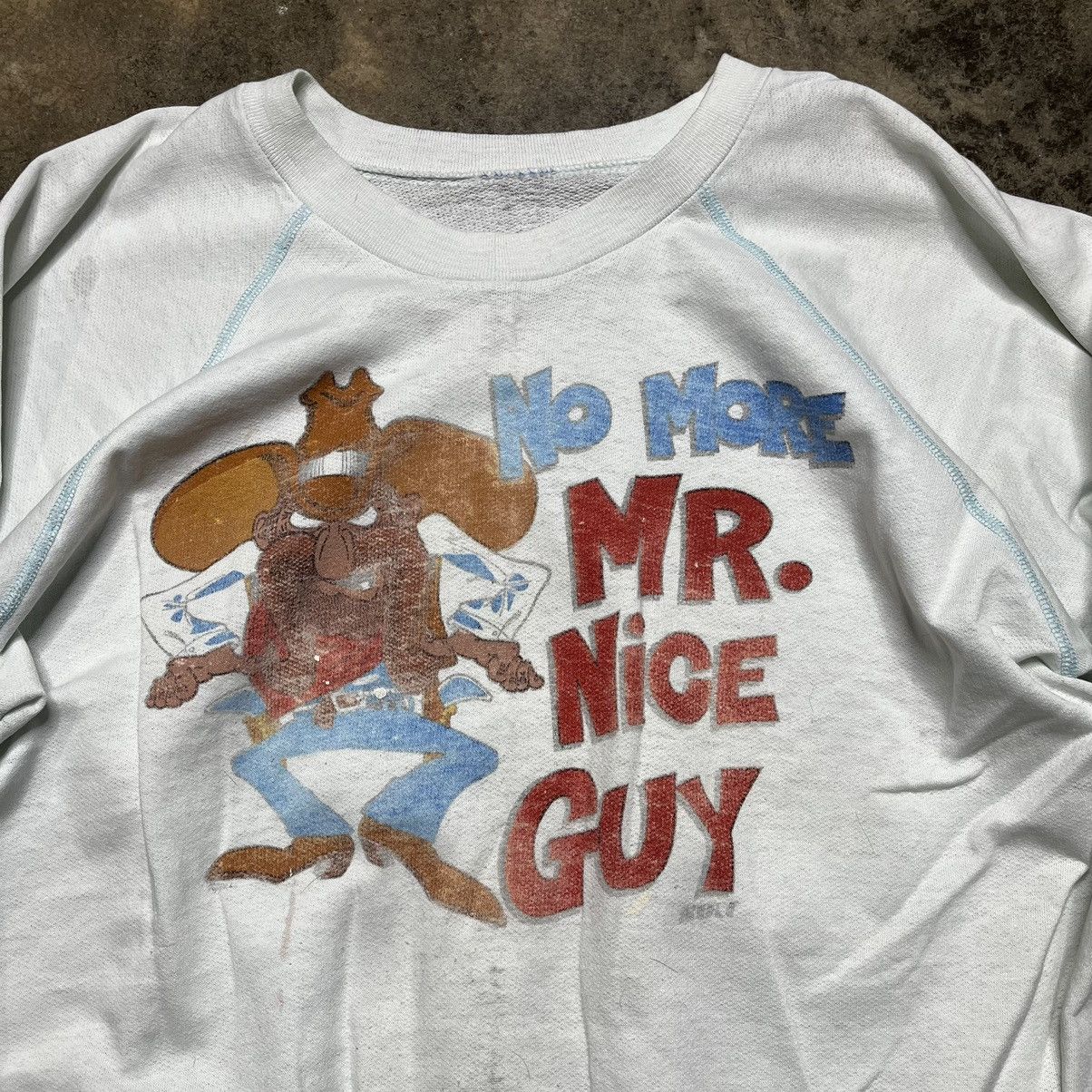 Vintage vintage 70s yosemite sam no more me nice guy sweatshirt Size US XL / EU 56 / 4 - 2 Thumbnail