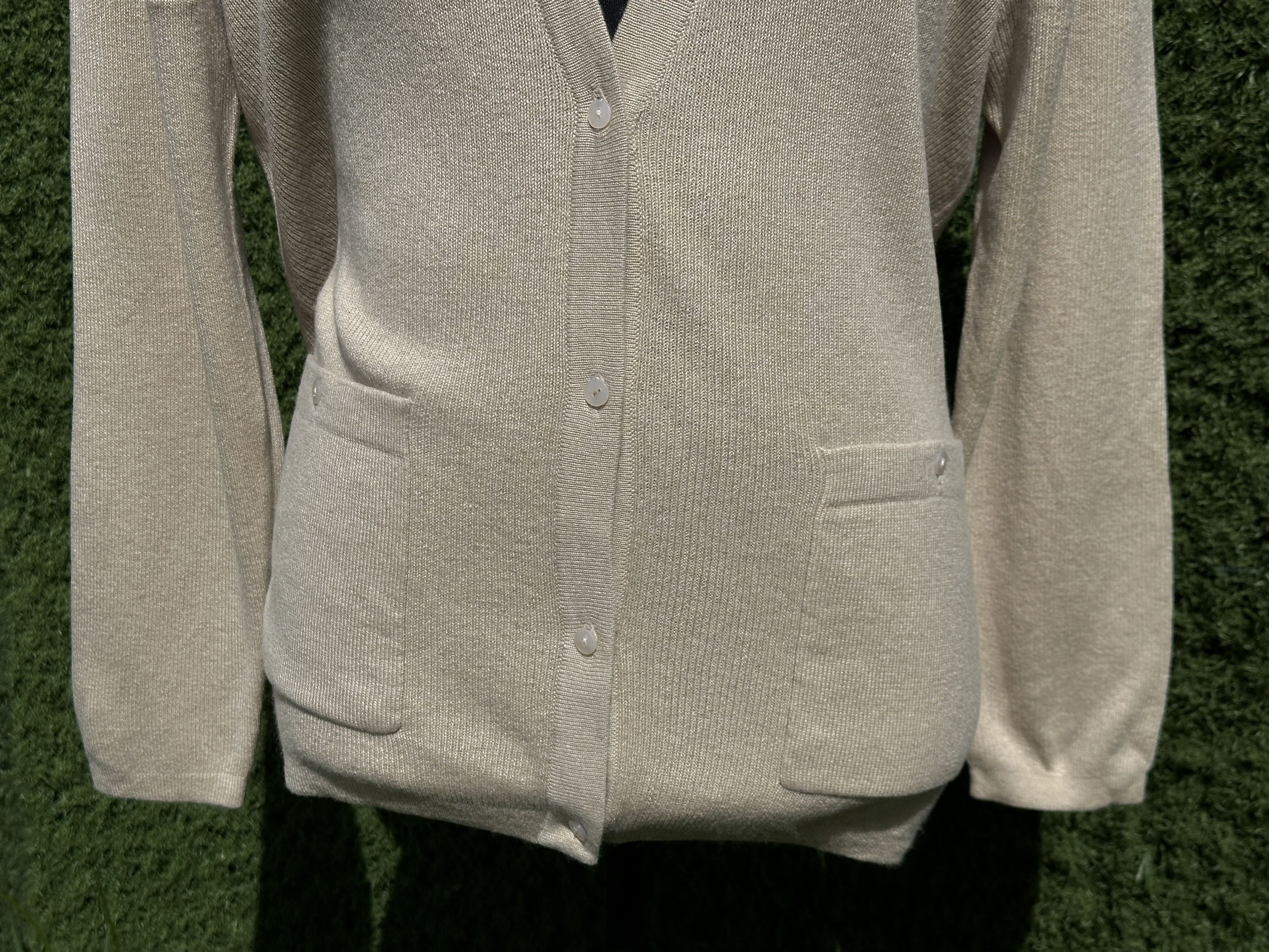 Brunello Cucinelli Brunello Cucinelli Cashmere Oversized Rib Sleeve Cardigan M Size M / US 6-8 / IT 42-44 - 3 Thumbnail