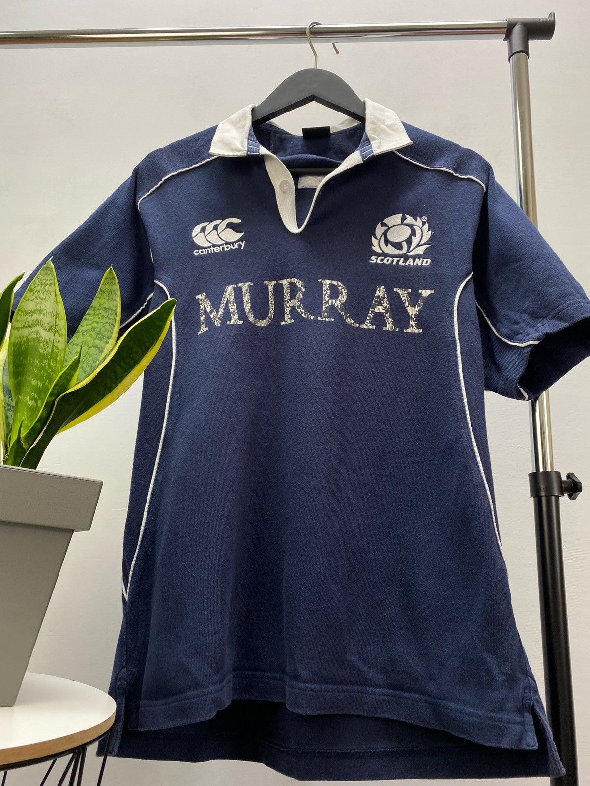 Canterbury of New Zealand × Vintage Vintage Scotland Rugby Union Jersey Rare Hype Size US M / EU 48-50 / 2 - 4 Thumbnail