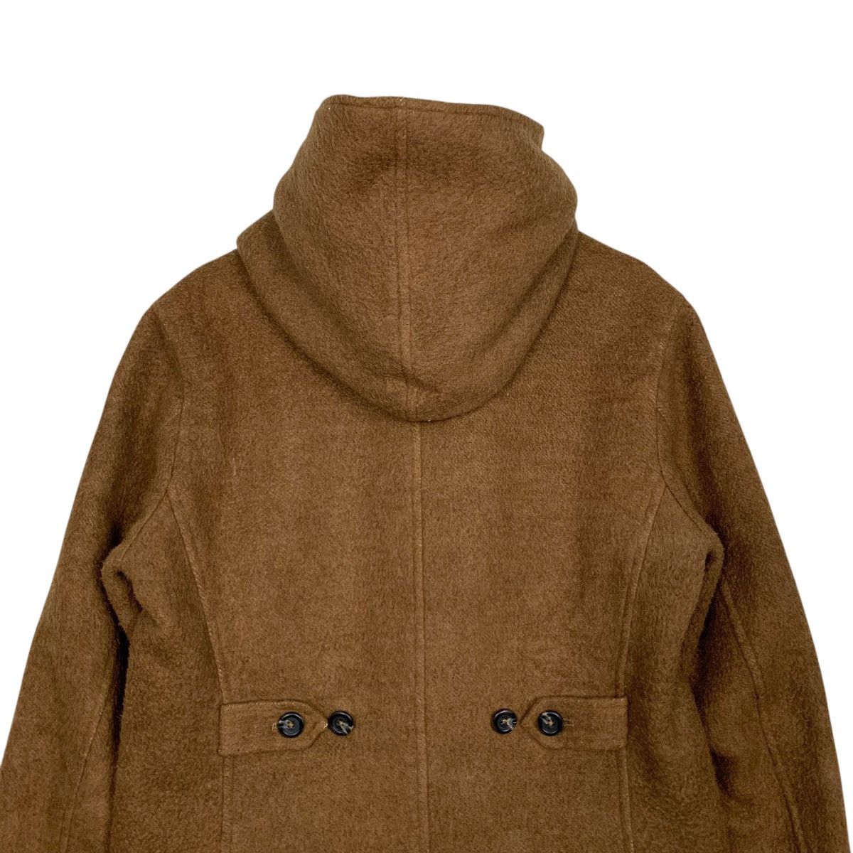 Katharine Hamnett London HAMNETT BLOUSON Double Breasted Hooded Jacket #2745-C124 Size L / US 10 / IT 46 - 16 Thumbnail