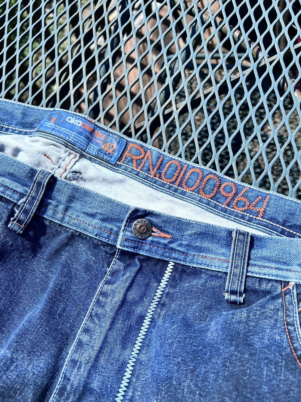 Akademiks CRAZY DENIM EMBROIDERED Y2K AKADEMIKS JEANS PATTERNED Size US 42 / EU 58 - 5 Thumbnail