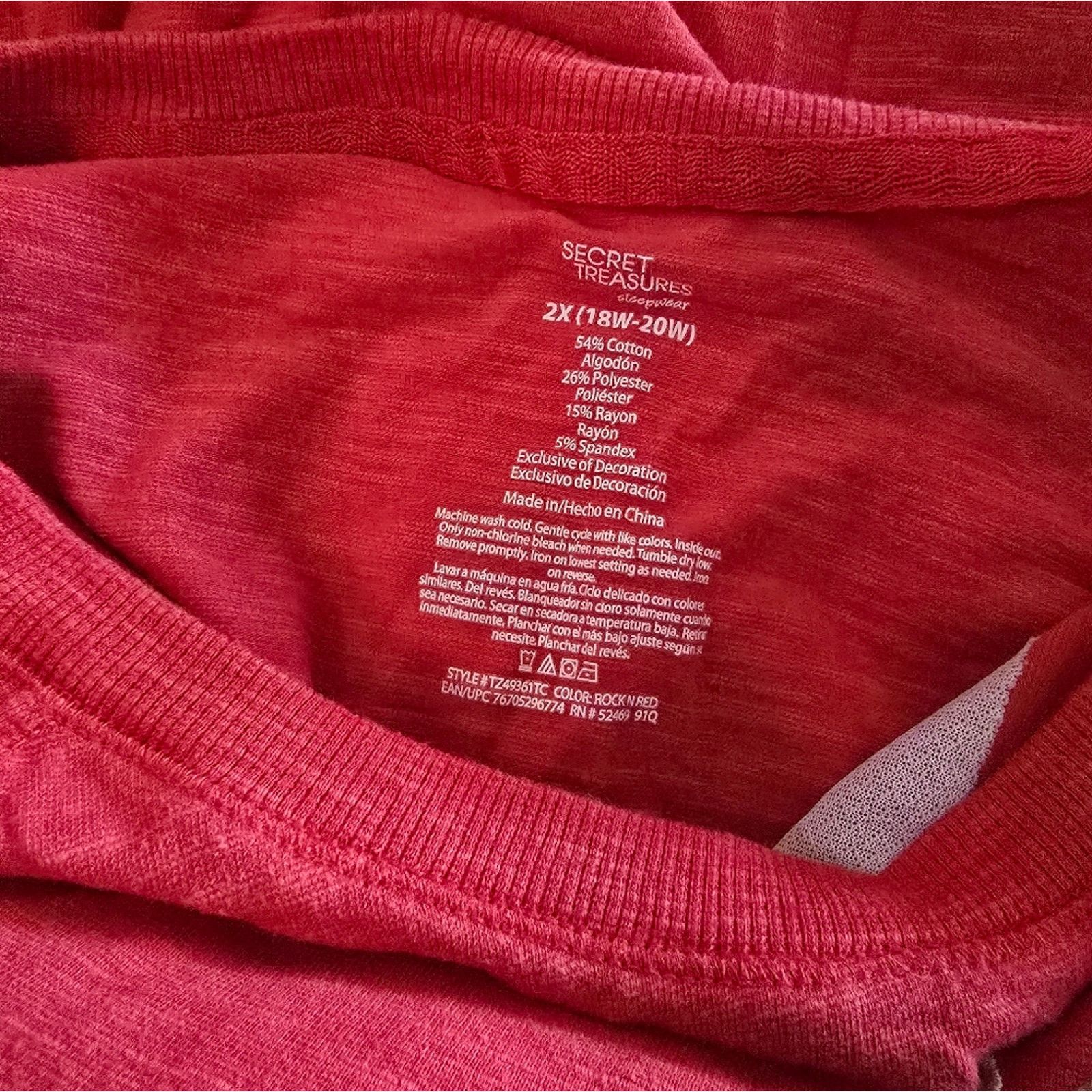 Other Rock N Red | ST | Loved Sweater Long Sleeve Size XXL / US 16-18 / IT 52-54 - 3 Thumbnail