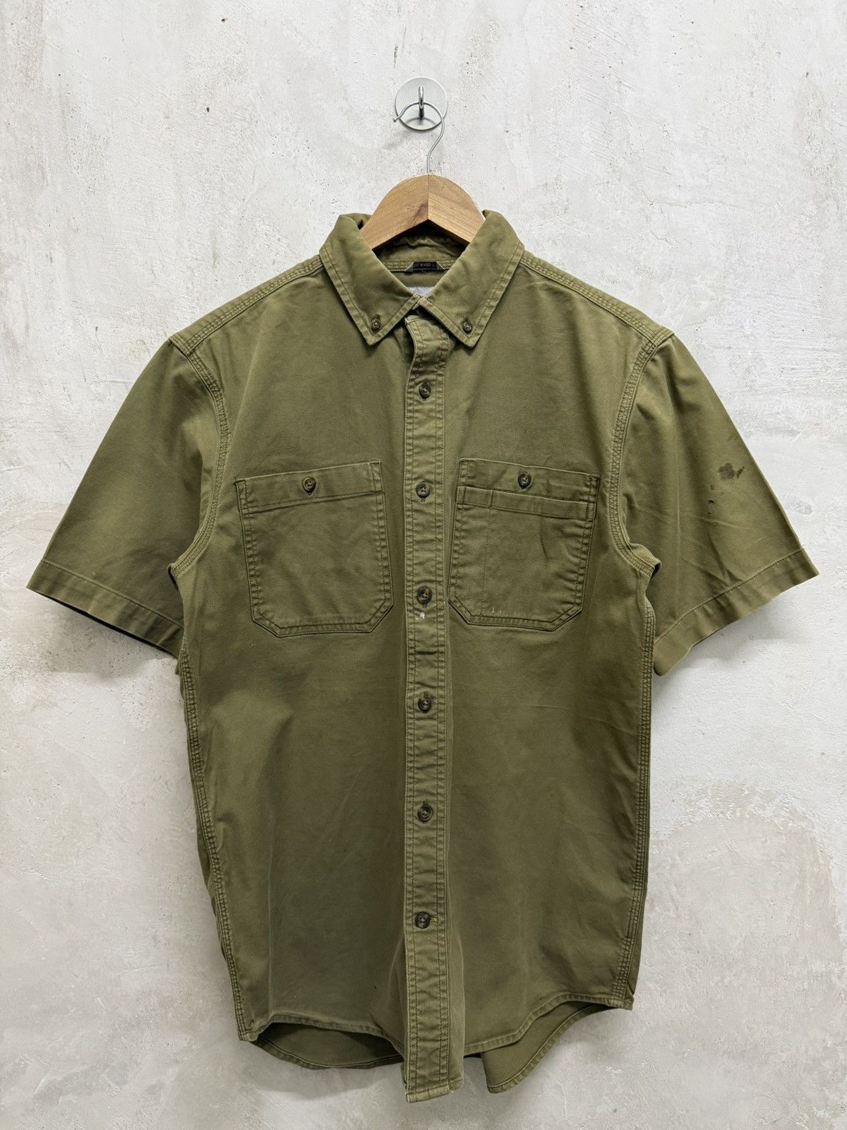 Carhartt Distressed Carhartt Cargo Pocket Button Up Shirt Size US M / EU 48-50 / 2 - 1 Thumbnail