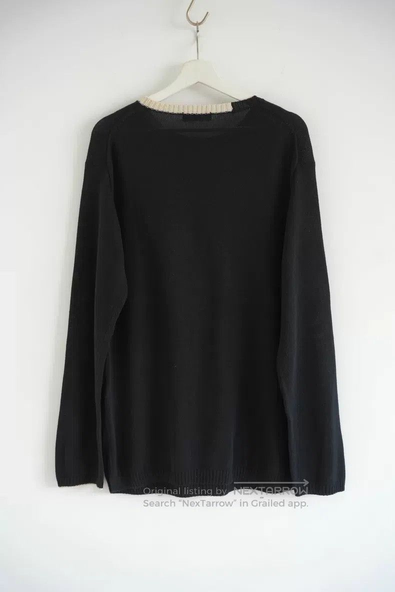 Yohji Yamamoto Yohji Yamamoto 20ss Top Hat Old Man Head Portrait Sweater Size US L / EU 52-54 / 3 - 2 Thumbnail