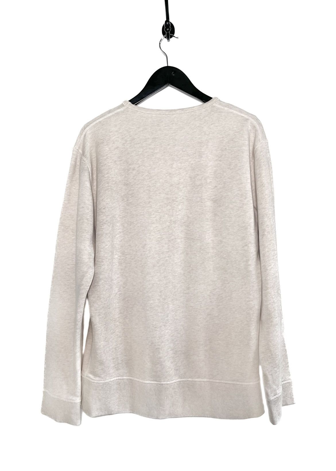 JW Anderson J.W. Anderson Oatmeal Anchor Logo Embroidered Sweatshirt Size US L / EU 52-54 / 3 - 2 Thumbnail