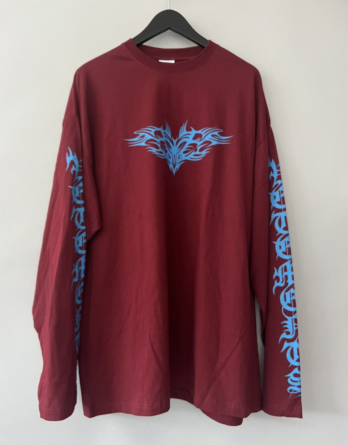 【中古】VETEMENTS Gothic Font ロンT XS Vetements Gothic Font Longsleeve in Black for Men | Lyst