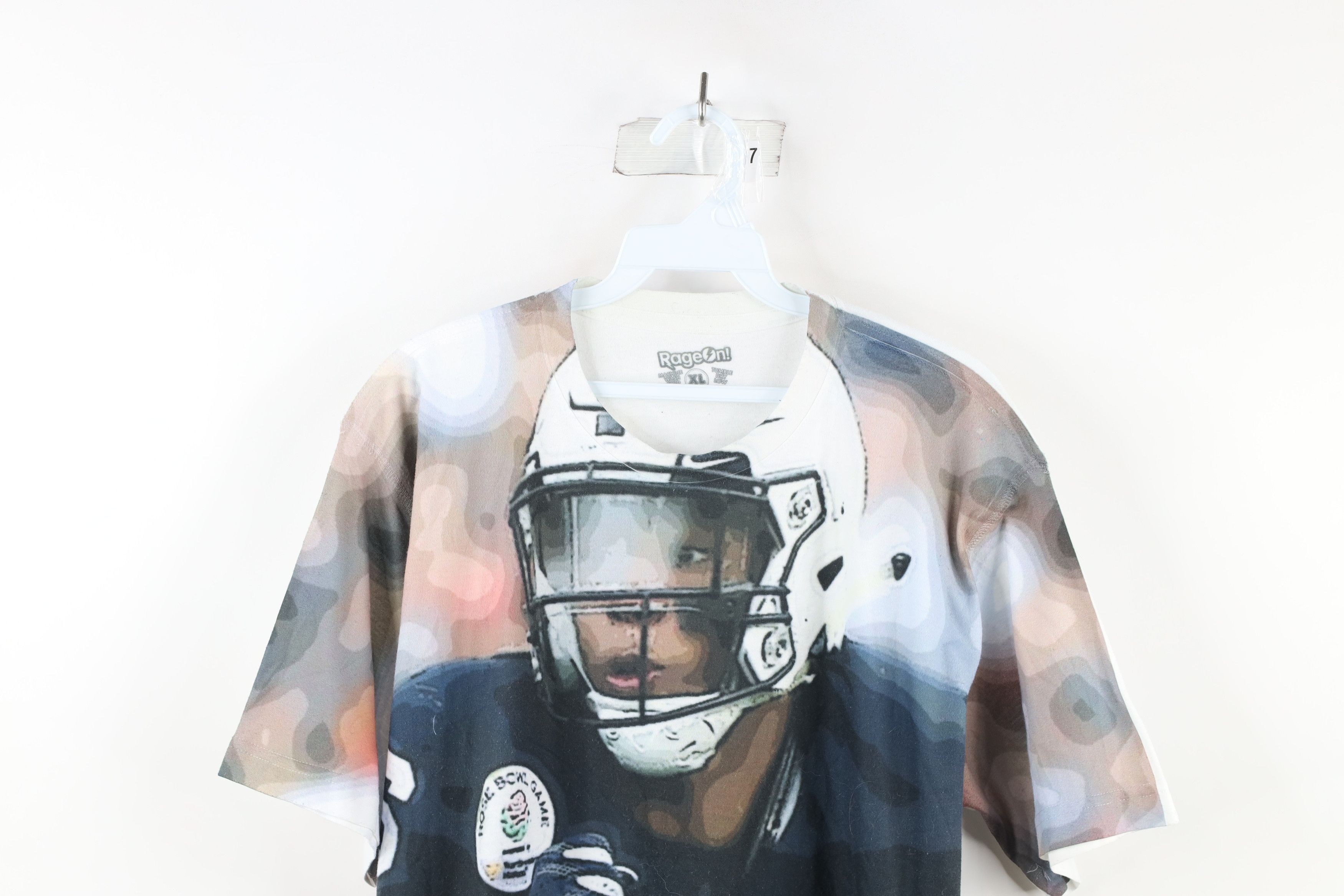 Vintage AOP Saquon Barkley Penn State University Football T-Shirt Size US XL / EU 56 / 4 - 2 Thumbnail