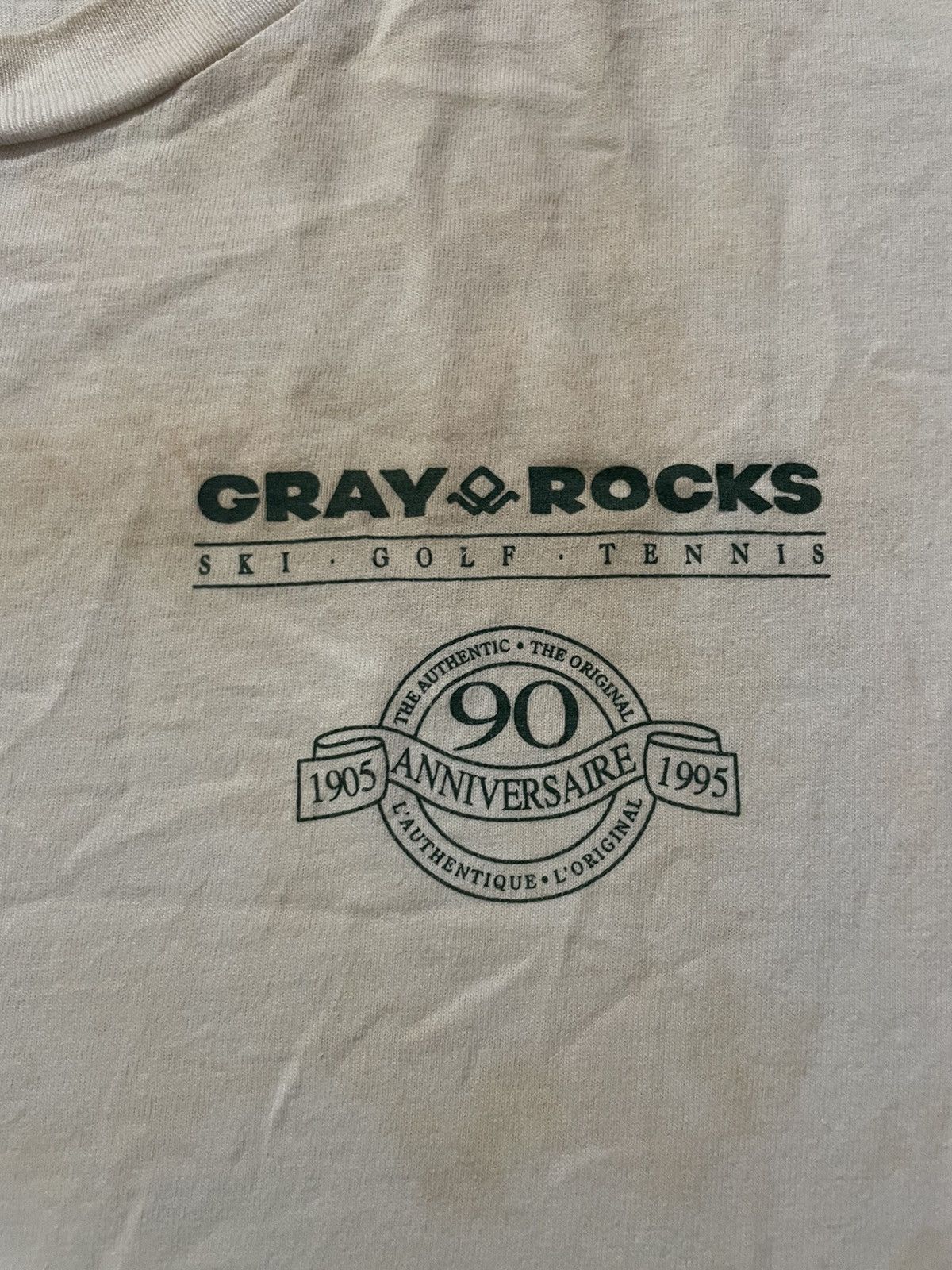 Vintage VINTAGE 1995 GRAY AND ROCK Size US XL / EU 56 / 4 - 4 Thumbnail