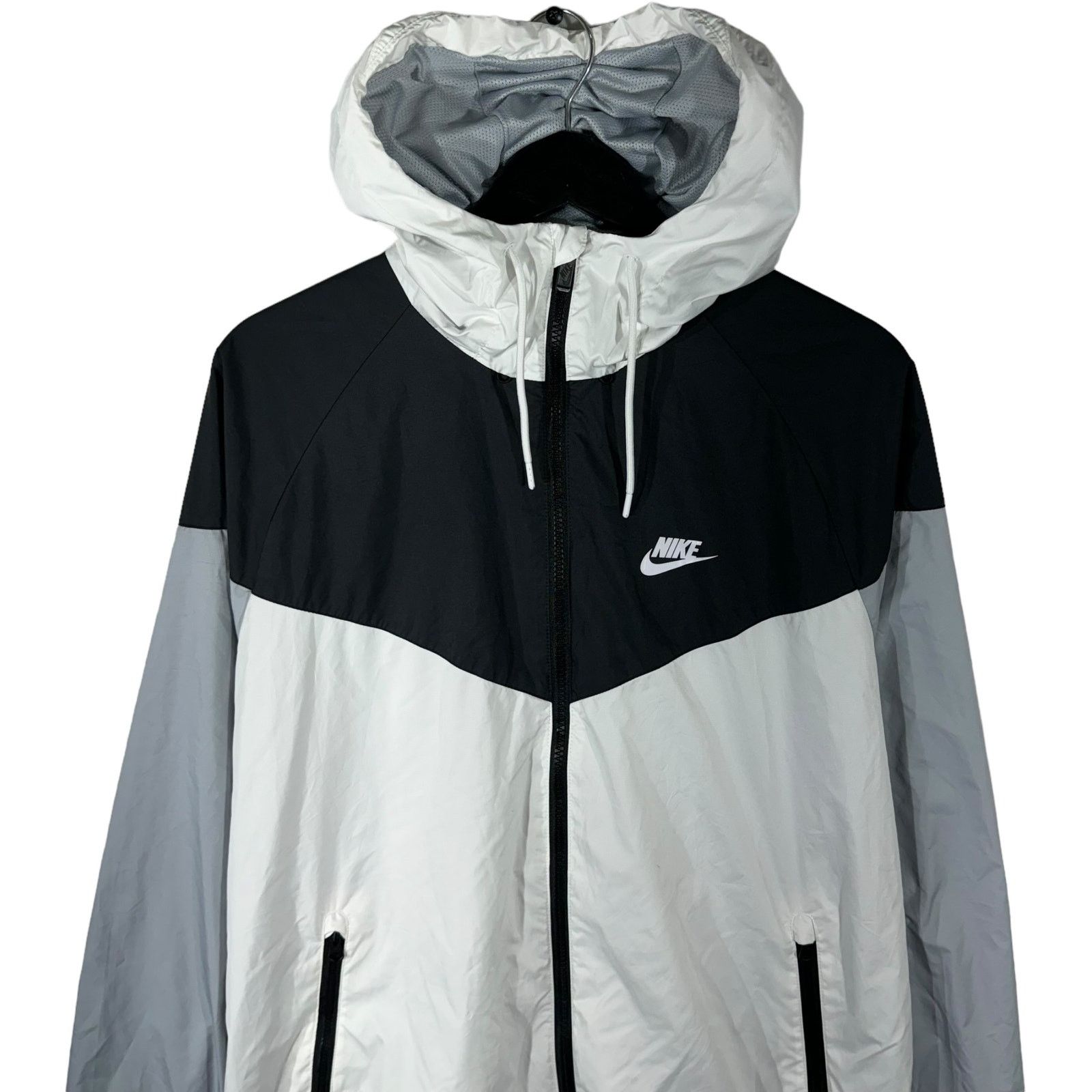 Nike Nike Full Zip Hooded Light Jacket Size US L / EU 52-54 / 3 - 2 Thumbnail
