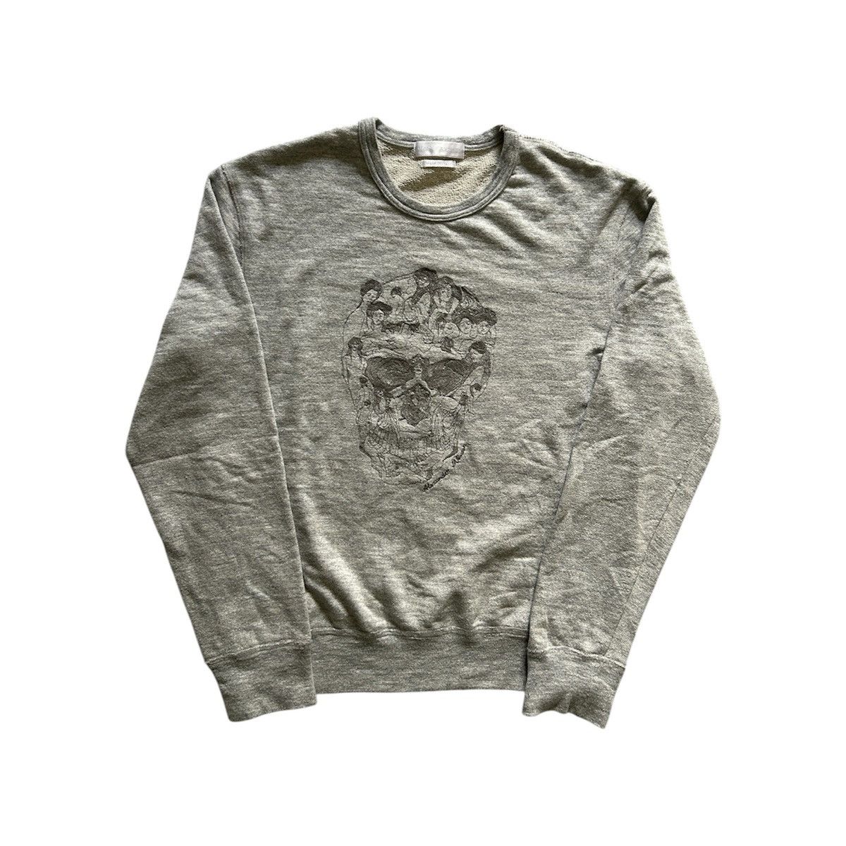 Alexander McQueen Alexander McQueen SS13 Skull Sweatshirt (embroidered) Size US M / EU 48-50 / 2 - 1 Thumbnail