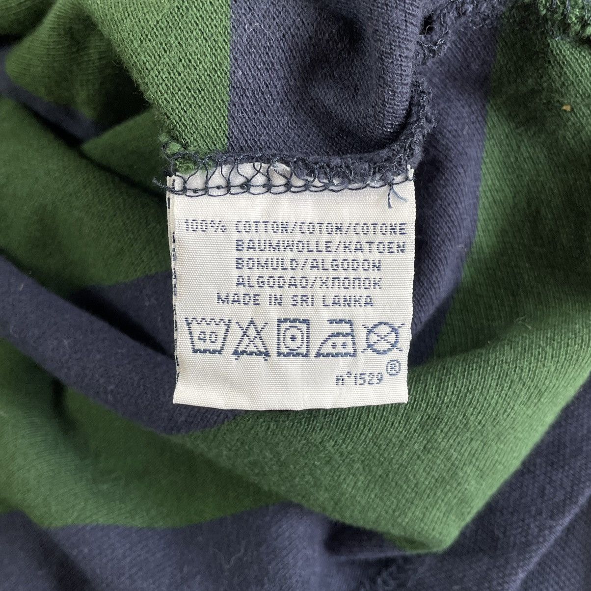 Polo Ralph Lauren × Vintage Vintage 90s Polo Ralph Lauren Chief Keef Stripe Rugby Shirt Size US M / EU 48-50 / 2 - 11 Thumbnail