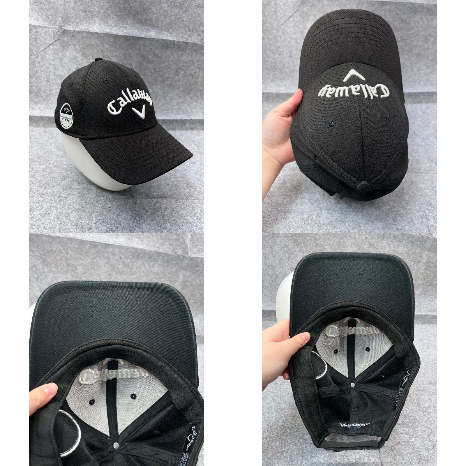 Callaway Callaway Hat Adult One Size Black Polyester Professional Staff Size ONE SIZE - 8 Thumbnail