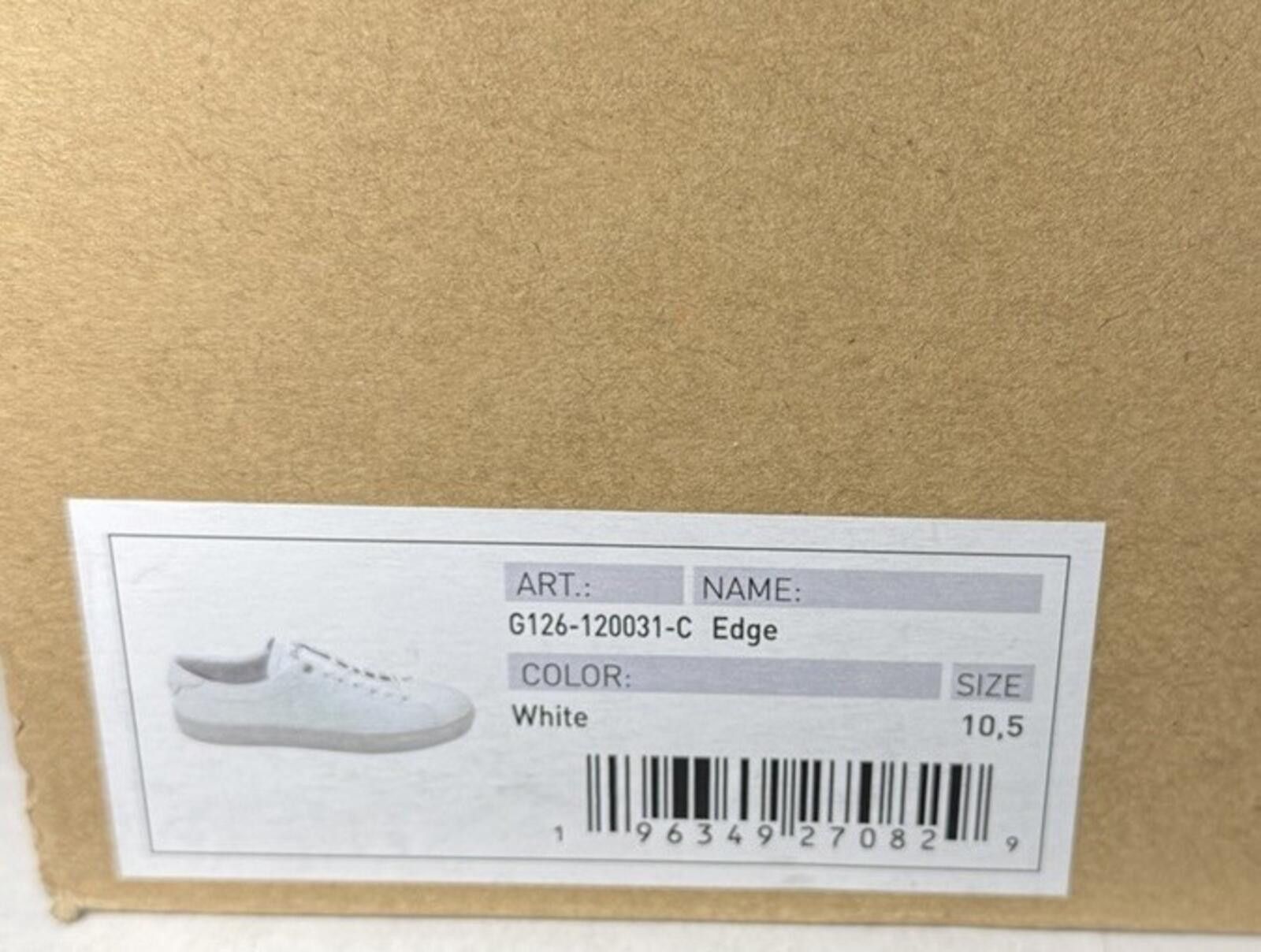 Good Man Brand GOOD MAN BRAND Edge Low Top Sneaker Nappa Leather White Size US 10.5 / EU 43-44 - 6 Thumbnail