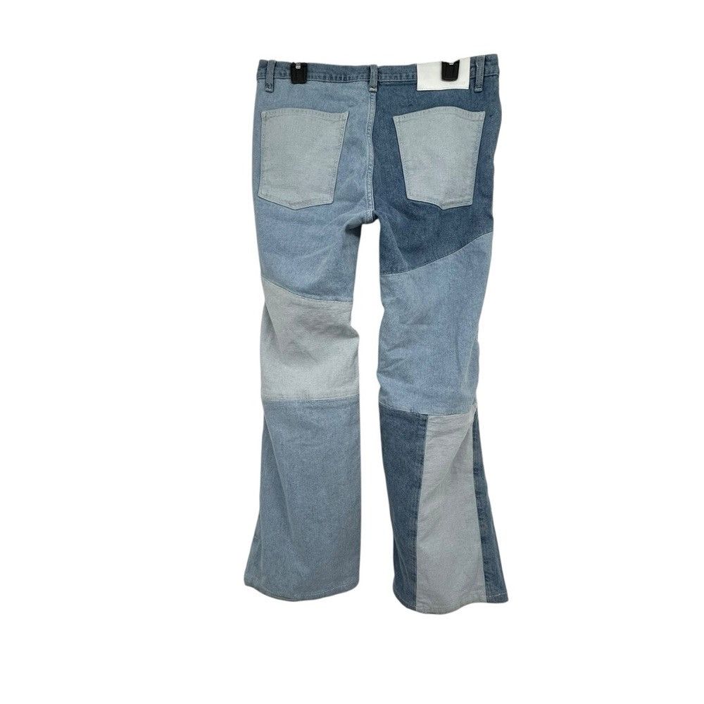 Other DL1961 x Ksenia Schnaider Zoie Wide Leg Patchwork Jeans 32 Size 32" / US 10 / IT 46 - 19 Thumbnail