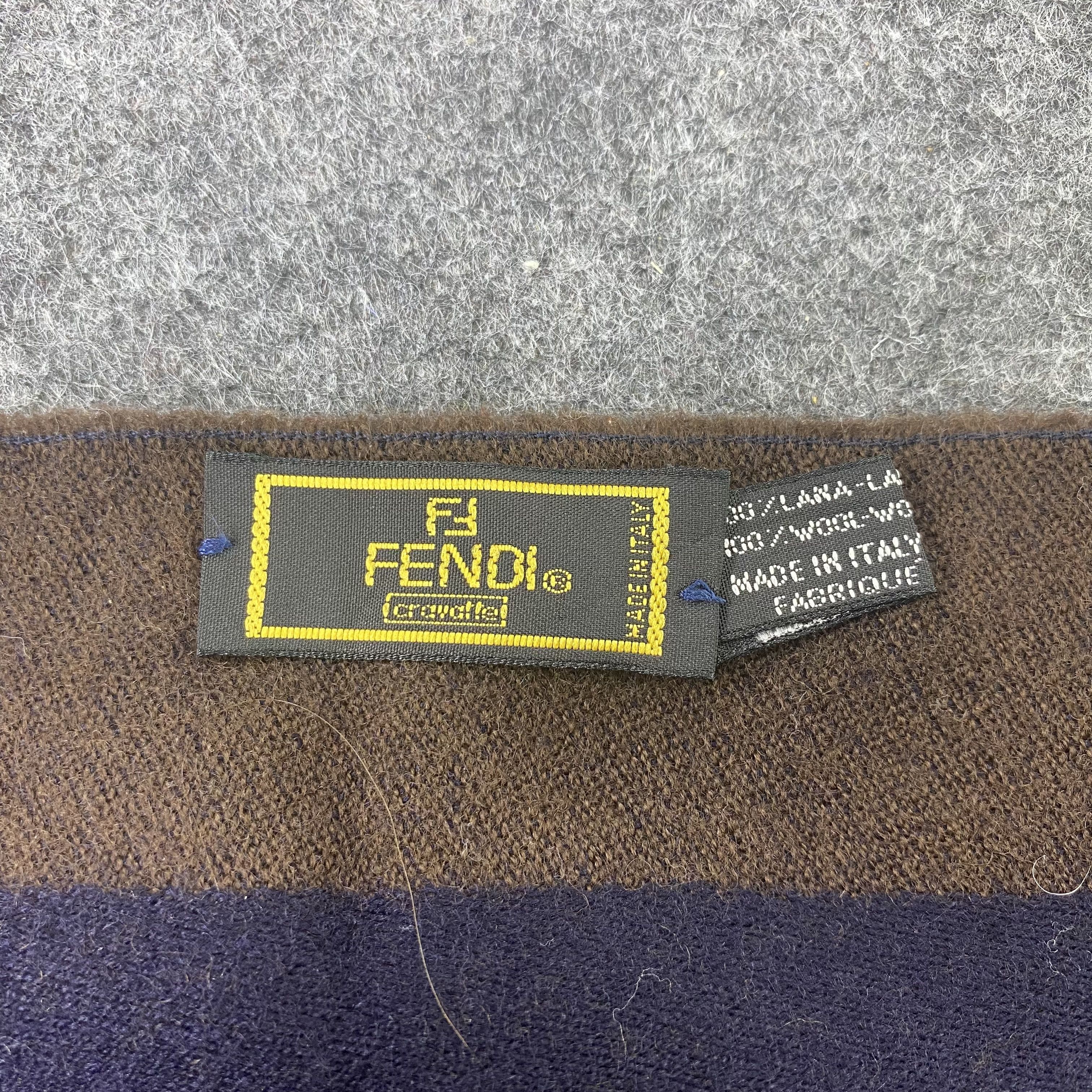 Fendi × Vintage FENDI Scarf/Muffler/Neckwear-T1140 Size ONE SIZE - 4 Thumbnail